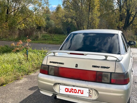2007 Lada (ВАЗ) 2110, серебристый, 98000 рублей - вид 3