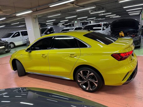 2025 Audi A3 40 TFSI IV (8Y) Рестайлинг, жёлтый, 4350000 рублей, вид 4