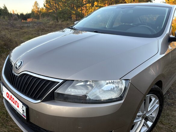 2017 Skoda Rapid I Рестайлинг, бежевый, 1190000 рублей - вид 14