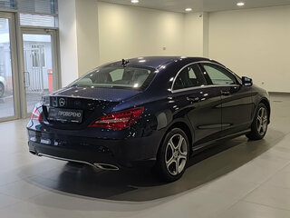 2018 Mercedes-Benz CLA 200 I (C117, X117) Рестайлинг, синий, 1750000 рублей, вид 5