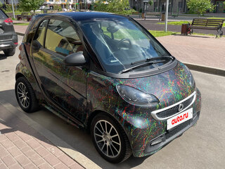 2015 Smart Fortwo II, серый, 550000 рублей, вид 2