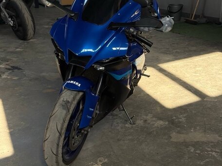 2014 Yamaha YZF-R1, синий, 499999 рублей, вид 4