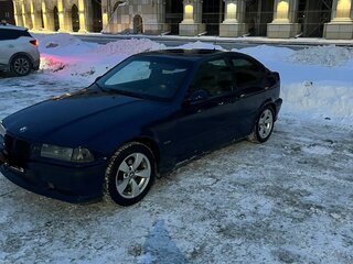 1998 BMW 3 серии Compact 316i III (E36), синий, 665000 рублей, вид 2