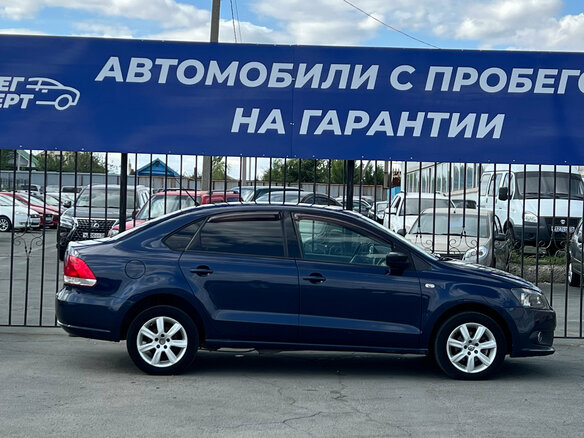 2012 Volkswagen Polo V, синий, 490000 рублей - вид 8