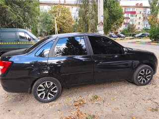 2022 Lada (ВАЗ) Granta Euro-2 I Рестайлинг, чёрный, 850000 рублей, вид 2