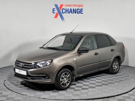 2019 Lada (ВАЗ) Granta I Рестайлинг, коричневый, 522000 рублей, вид 1