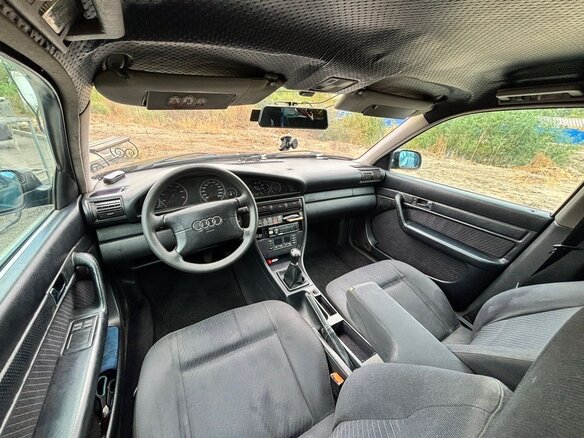 1995 Audi A6 I (C4), чёрный, 370000 рублей - вид 13