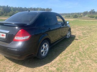 2007 Nissan Tiida I, чёрный, 425000 рублей, вид 3