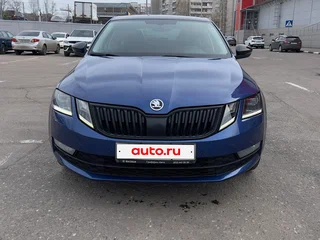 2019 Skoda Octavia III (A7) Рестайлинг, синий, 1550000 рублей, вид 3