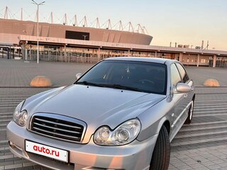 2009 Hyundai Sonata ТагАЗ IV (EF) Рестайлинг, серебристый, 640000 рублей, вид 2
