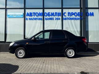 2013 Lada (ВАЗ) Granta I, чёрный, 450000 рублей, вид 2