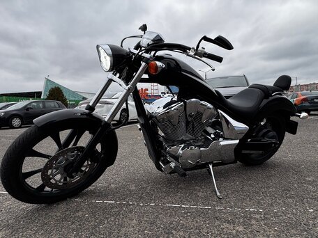 2012 Honda VT 1300CX Fury, чёрный, 650000 рублей, вид 1