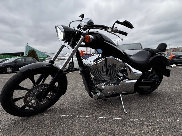 2012 Honda VT 1300CX Fury, чёрный, 650000 рублей