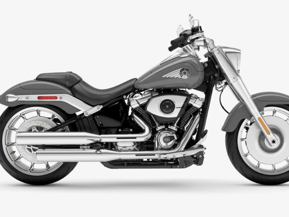 2026 Harley-Davidson Fat Boy, серебристый, 3423362 рублей - вид 5