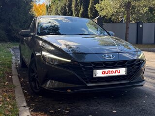2021 Hyundai Elantra VII (CN7), серый, 1750000 рублей, вид 2