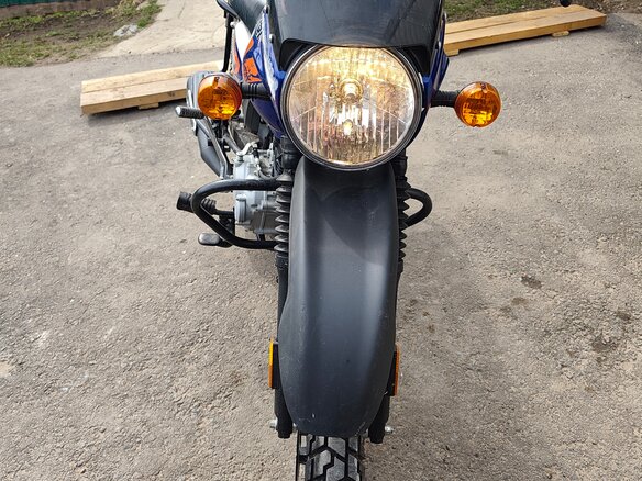 2022 Bajaj Boxer BM 150X, синий, 130000 рублей