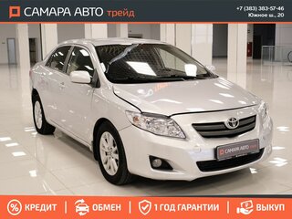 2009 Toyota Corolla X (E140, E150), серебристый, 479000 рублей, вид 3