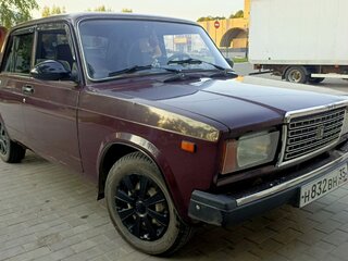 2008 Lada (ВАЗ) 2107, пурпурный, 168000 рублей, вид 3