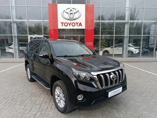 2015 Toyota Land Cruiser Prado 150 Series Рестайлинг 1, чёрный, 3479000 рублей, вид 2