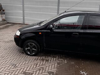 2004 Chevrolet Aveo I, чёрный, 250000 рублей, вид 4