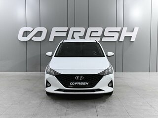 2020 Hyundai Solaris II Рестайлинг, белый, 1435000 рублей, вид 3