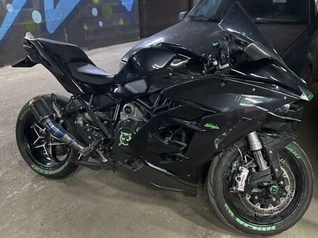 2019 Kawasaki Ninja H2 SX, чёрный, 1599000 рублей, вид 1