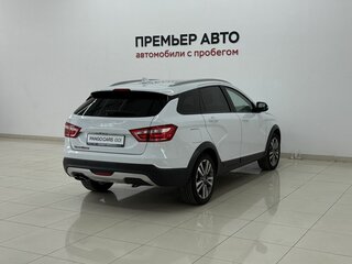 2020 Lada (ВАЗ) Vesta SW Cross I, белый, 1240000 рублей, вид 4