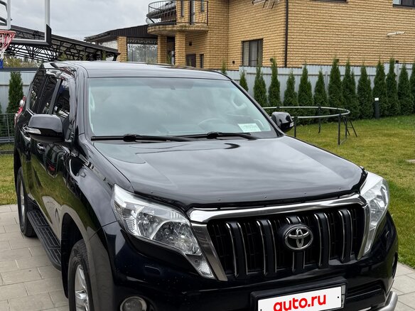 2015 Toyota Land Cruiser Prado 150 Series Рестайлинг 1, чёрный, 3000000 рублей - вид 2