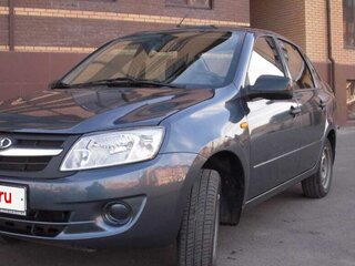 2017 Lada (ВАЗ) Granta I, серый, 409000 рублей, вид 4