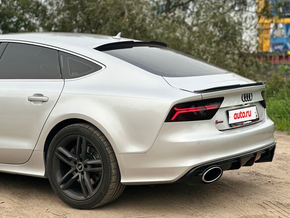2014 Audi A7 I (4G), серебристый, 2100000 рублей - вид 10