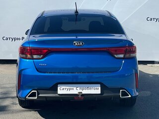 2021 Kia Rio IV Рестайлинг, синий, 1750000 рублей, вид 5