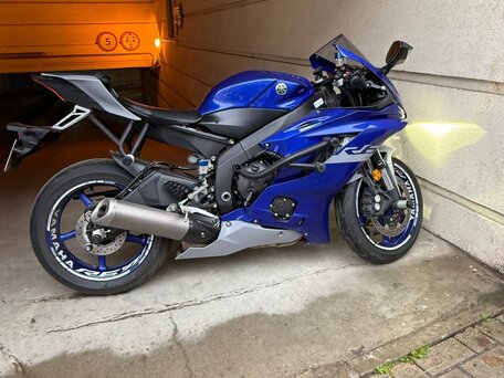 2020 Yamaha YZF-R6, синий, 1700000 рублей, вид 1