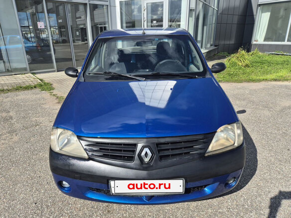 2006 Renault Logan I, синий, 219900 рублей - вид 1