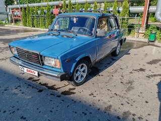 2007 Lada (ВАЗ) 2107, синий, 125000 рублей, вид 2