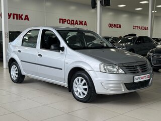 2012 Renault Logan I Рестайлинг, серый, 580000 рублей, вид 3