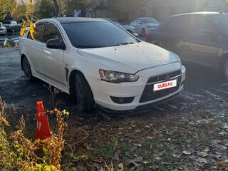 2008 Mitsubishi Lancer X, белый, 540000 рублей, вид 2