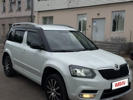 2016 Skoda Yeti I Рестайлинг, белый, 1390000 рублей, вид 4