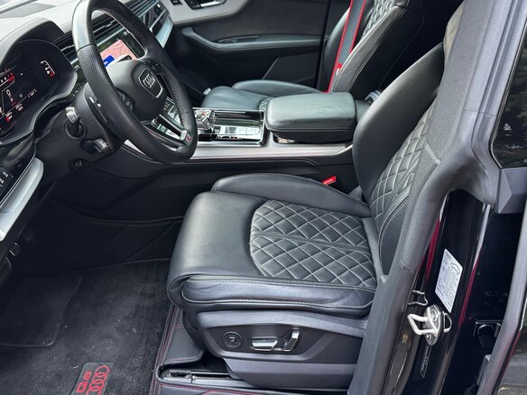 2021 Audi Q8 55 TFSI I (4M), чёрный, 8888000 рублей - вид 14