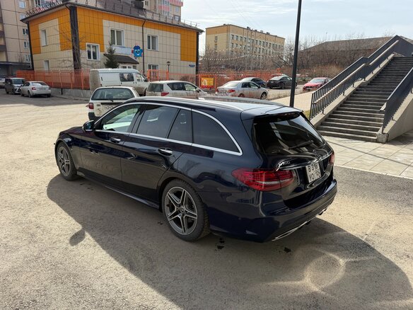 2018 Mercedes-Benz C-Класс 180 IV (W205) Рестайлинг, синий, 1999999 рублей - вид 7