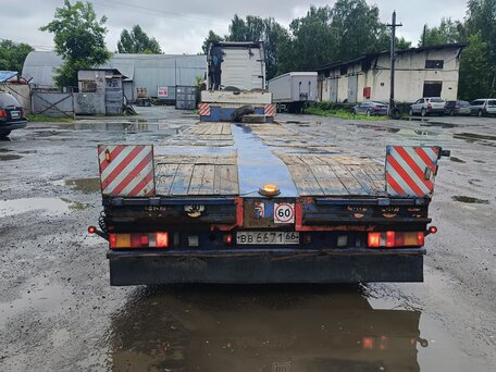 2016 Meusburger Полуприцеп-низкорамный трал, голубой, 3600000 рублей, вид 1