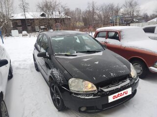 2008 Volkswagen Golf V, чёрный, 600000 рублей, вид 3