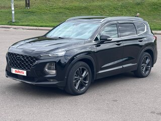 2018 Hyundai Santa Fe IV, чёрный, 3200000 рублей, вид 1
