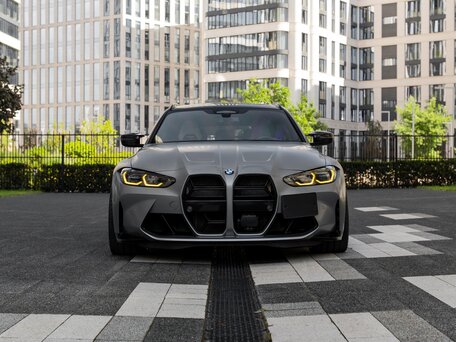 2023 BMW M3 Competition Package VI (G80), серый, 11450000 рублей, вид 2