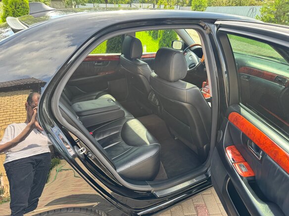 2005 Lexus LS 430 III Рестайлинг, чёрный, 1650000 рублей - вид 15