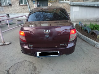 2012 Lada (ВАЗ) Granta I, красный, 140000 рублей, вид 5