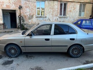 2005 Hyundai Accent ТагАЗ II, бежевый, 444000 рублей, вид 5