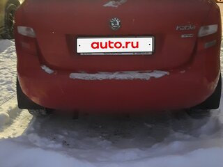 2011 Skoda Fabia II Рестайлинг, красный, 580000 рублей, вид 4
