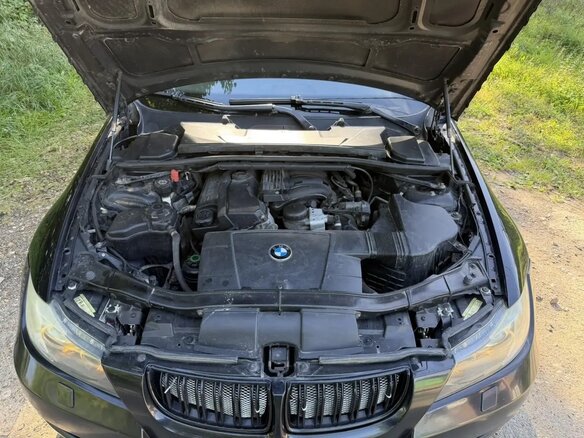 2007 BMW 3 серии 320i V (E90/E91/E92/E93), чёрный, 1050000 рублей - вид 12