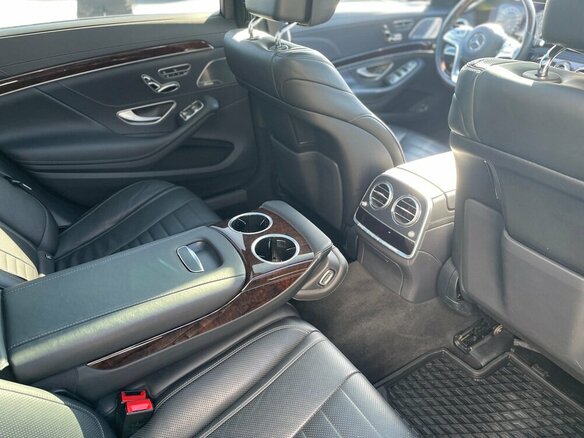 2019 Mercedes-Benz S-Класс 350 d Long VI (W222, C217) Рестайлинг, чёрный, 5700000 рублей - вид 14