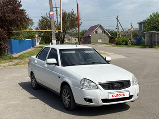 2015 Lada (ВАЗ) Priora I Рестайлинг, белый, 650000 рублей, вид 4
